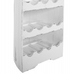 ΚΑΘΕΤΗ ΚΑΒΑ ΜΠΟΥΚΑΛΙΩΝ 17 ΘΕΣΕΩΝ ΣΕ ΣΧΗΜΑ ΒΑΡΚΑΣ ΑΠΟ ΜΑΟΝΙ HM9495 46x30x140 εκ.