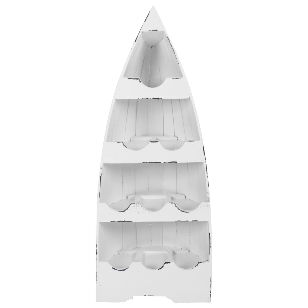 ΚΑΘΕΤΗ ΚΑΒΑ ΜΠΟΥΚΑΛΙΩΝ 10 ΘΕΣΕΩΝ ΣΕ ΣΧΗΜΑ ΒΑΡΚΑΣ ΑΠΟ ΜΑΟΝΙ HM9493 36x26x92,5 εκ.