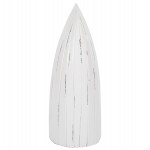 ΚΑΘΕΤΗ ΚΑΒΑ ΜΠΟΥΚΑΛΙΩΝ 10 ΘΕΣΕΩΝ ΣΕ ΣΧΗΜΑ ΒΑΡΚΑΣ ΑΠΟ ΜΑΟΝΙ HM9493 36x26x92,5 εκ.