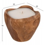 ΕΠΙΤΡΑΠΕΖΙΟ ΔΙΑΚΟΣΜΗΤΙΚΟ ΚΕΡΙ HM9625 ΡΙΖΑ ΤΕΑΚ ΜΕ ΠΑΡΑΦΙΝΗ-ΦΥΣΙΚΟ ΛΕΥΚΟ 20x20x18Υεκ.