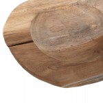 ΕΠΙΤΡΑΠΕΖΙΟ ΔΙΑΚΟΣΜΗΤΙΚΟ ΜΠΟΛ YOKI HM9628 ΞΥΛΟ ΤΕΑΚ Φ39x6,5Υ εκ.