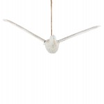 ΚΡΕΜΑΣΤΟ ΔΙAΚΟΣΜΗΤΙΚΟ ΜΕΓΑΛΟΣ ΓΛΑΡΟΣ HM4302 ΞΥΛΟ ΑΛΜΠΑΣΙΑΣ BLUEWASH 93x62x12-100Υ εκ.