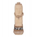 ΕΠΙΤΡΑΠΕΖΙΟ ΑΓΑΛΜΑΤΙΔΙΟ SUMBA HM4308 ΛΕΥΚΟ PARAS STONE-ΧΑΝΤΡΕΣ-SEAGRASS ΣΧΟΙΝΙ 7x8x22Yεκ.