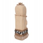 ΕΠΙΤΡΑΠΕΖΙΟ ΑΓΑΛΜΑΤΙΔΙΟ SUMBA HM4308 ΛΕΥΚΟ PARAS STONE-ΧΑΝΤΡΕΣ-SEAGRASS ΣΧΟΙΝΙ 7x8x22Yεκ.