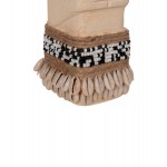 ΕΠΙΤΡΑΠΕΖΙΟ ΑΓΑΛΜΑΤΙΔΙΟ SUMBA HM4308 ΛΕΥΚΟ PARAS STONE-ΧΑΝΤΡΕΣ-SEAGRASS ΣΧΟΙΝΙ 7x8x22Yεκ.