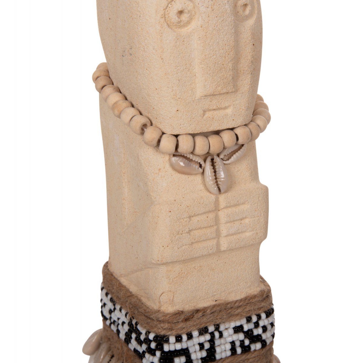 ΕΠΙΤΡΑΠΕΖΙΟ ΑΓΑΛΜΑΤΙΔΙΟ SUMBA HM4308 ΛΕΥΚΟ PARAS STONE-ΧΑΝΤΡΕΣ-SEAGRASS ΣΧΟΙΝΙ 7x8x22Yεκ.