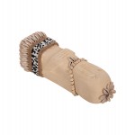 ΕΠΙΤΡΑΠΕΖΙΟ ΑΓΑΛΜΑΤΙΔΙΟ SUMBA HM4308 ΛΕΥΚΟ PARAS STONE-ΧΑΝΤΡΕΣ-SEAGRASS ΣΧΟΙΝΙ 7x8x22Yεκ.