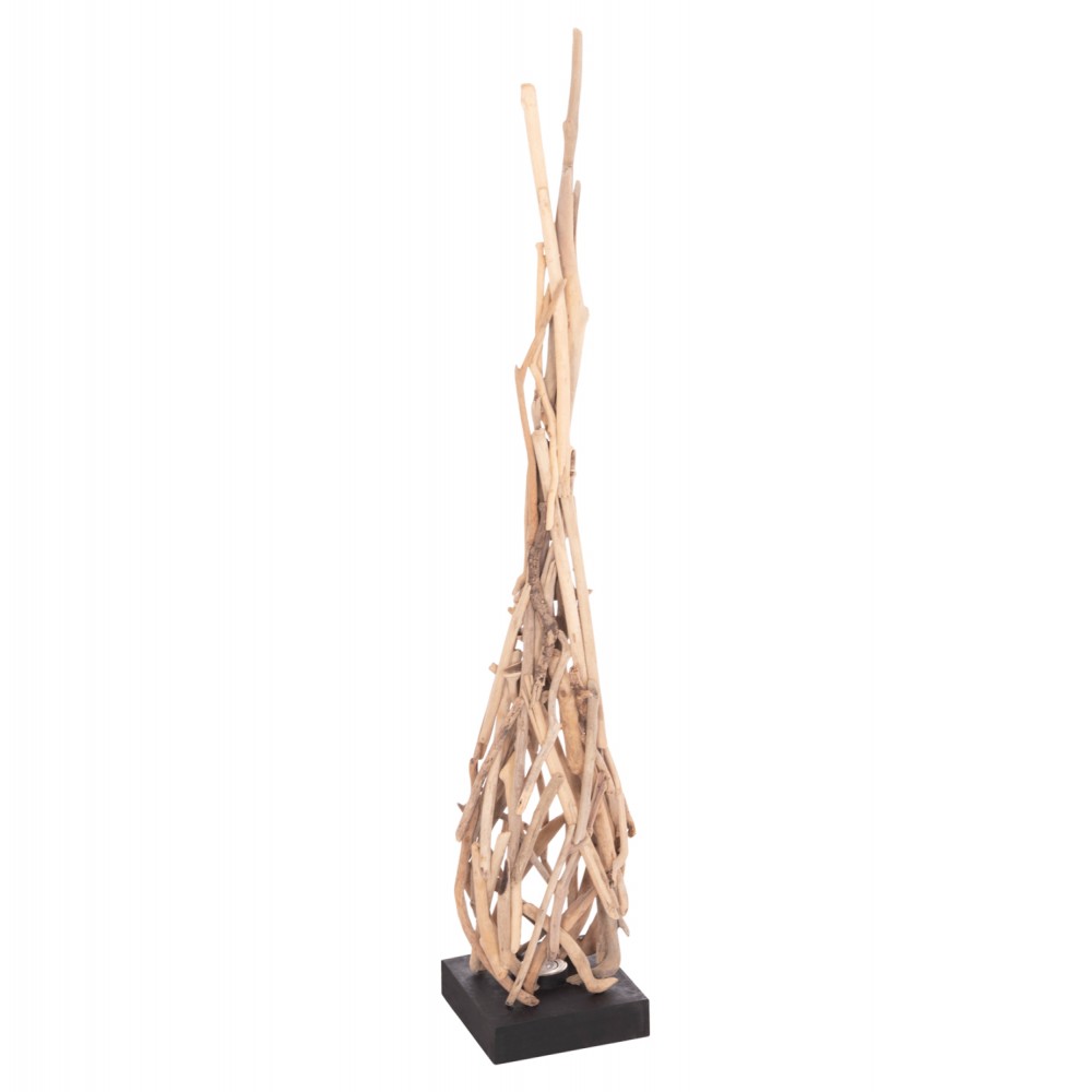 ΔΙΑΚΟΣΜΗΤΙΚΟ ΦΩΤΙΣΤΙΚΟ ΔΑΠΕΔΟΥ FLAMER HM4439 DRIFTWOOD ΣΕ ΦΥΣΙΚΟ 30x30x179Υεκ.