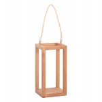 ΕΠΙΤΡΑΠΕΖΙΟ ΔΙΑΚΟΣΜΗΤΙΚΟ ΦΑΝΑΡΙ ΓΙΑ ΚΕΡΙ FENT HM4583 ΞΥΛΟ TEAK ΦΥΣΙΚΟ 15x15x30-53Υεκ.