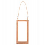 ΕΠΙΤΡΑΠΕΖΙΟ ΔΙΑΚΟΣΜΗΤΙΚΟ ΦΑΝΑΡΙ ΓΙΑ ΚΕΡΙ FENT HM4583 ΞΥΛΟ TEAK ΦΥΣΙΚΟ 15x15x30-53Υεκ.