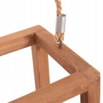 ΕΠΙΤΡΑΠΕΖΙΟ ΔΙΑΚΟΣΜΗΤΙΚΟ ΦΑΝΑΡΙ ΓΙΑ ΚΕΡΙ FENT HM4583 ΞΥΛΟ TEAK ΦΥΣΙΚΟ 15x15x30-53Υεκ.