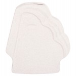 ΕΠΙΤΡΑΠΕΖΙΟ ΚΕΡΑΜΙΚΟ ΔΙΑΚΟΣΜΗΤΙΚΟ HUMANS HM4585 ΕΚΡΟΥ-ΥΦΗ ΚΡΥΣΤΑΛΛΟΥ 22x5x24.5Υεκ