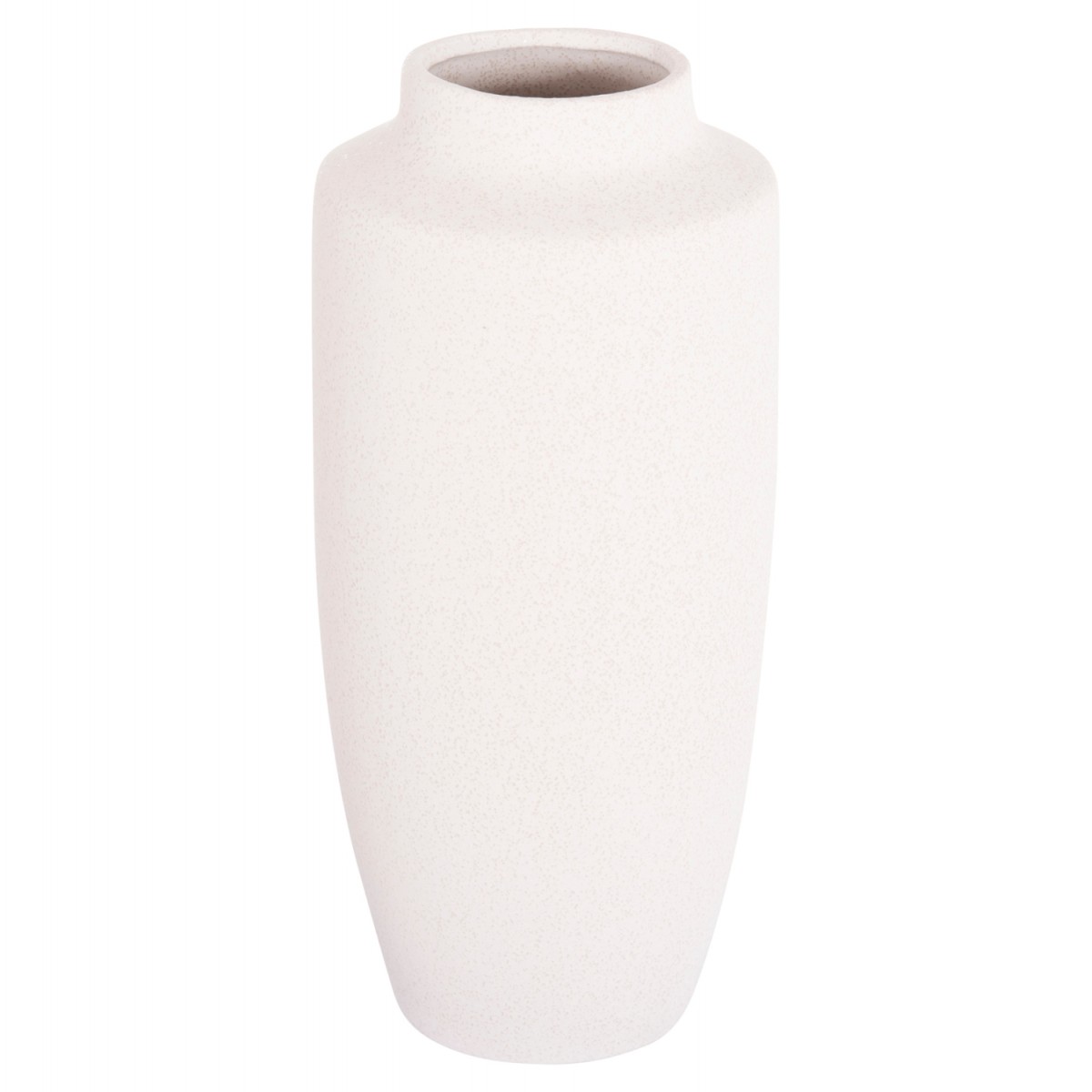 ΕΠΙΤΡΑΠΕΖΙΟ ΚΕΡΑΜΙΚΟ ΔΙΑΚΟΣΜΗΤΙΚΟ ΒΑΖΟ GALAD HM4587.01 ΕΚΡΟΥ ΚΡΥΣΤΑΛΛΙΚΟ Φ17,5x40Υεκ