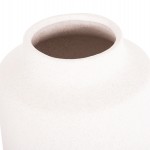 ΕΠΙΤΡΑΠΕΖΙΟ ΚΕΡΑΜΙΚΟ ΔΙΑΚΟΣΜΗΤΙΚΟ ΒΑΖΟ GALAD HM4587.01 ΕΚΡΟΥ ΚΡΥΣΤΑΛΛΙΚΟ Φ17,5x40Υεκ