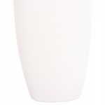 ΕΠΙΤΡΑΠΕΖΙΟ ΚΕΡΑΜΙΚΟ ΔΙΑΚΟΣΜΗΤΙΚΟ ΒΑΖΟ GALAD HM4587.01 ΕΚΡΟΥ ΚΡΥΣΤΑΛΛΙΚΟ Φ17,5x40Υεκ