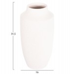 ΕΠΙΤΡΑΠΕΖΙΟ ΚΕΡΑΜΙΚΟ ΔΙΑΚΟΣΜΗΤΙΚΟ ΒΑΖΟ GALAD HM4588.01 ΕΚΡΟΥ ΚΡΥΣΤΑΛΛΙΚΟ Φ16x32Υεκ