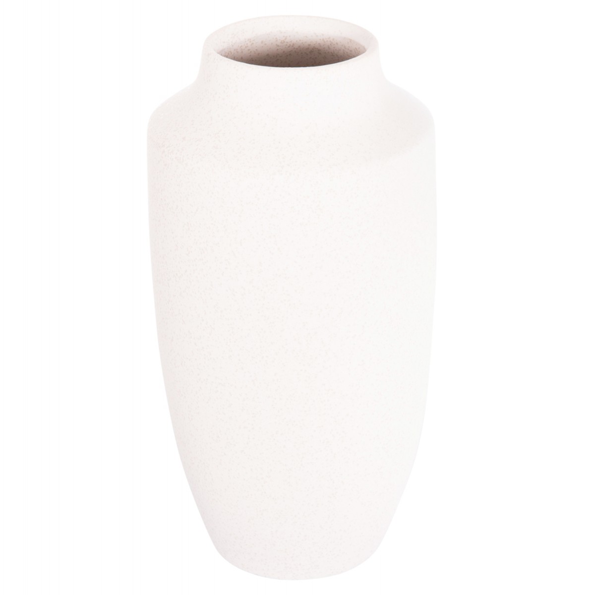 ΕΠΙΤΡΑΠΕΖΙΟ ΚΕΡΑΜΙΚΟ ΔΙΑΚΟΣΜΗΤΙΚΟ ΒΑΖΟ GALAD HM4588.01 ΕΚΡΟΥ ΚΡΥΣΤΑΛΛΙΚΟ Φ16x32Υεκ