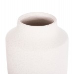 ΕΠΙΤΡΑΠΕΖΙΟ ΚΕΡΑΜΙΚΟ ΔΙΑΚΟΣΜΗΤΙΚΟ ΒΑΖΟ GALAD HM4588.01 ΕΚΡΟΥ ΚΡΥΣΤΑΛΛΙΚΟ Φ16x32Υεκ