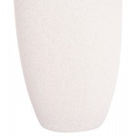 ΕΠΙΤΡΑΠΕΖΙΟ ΚΕΡΑΜΙΚΟ ΔΙΑΚΟΣΜΗΤΙΚΟ ΒΑΖΟ GALAD HM4588.01 ΕΚΡΟΥ ΚΡΥΣΤΑΛΛΙΚΟ Φ16x32Υεκ