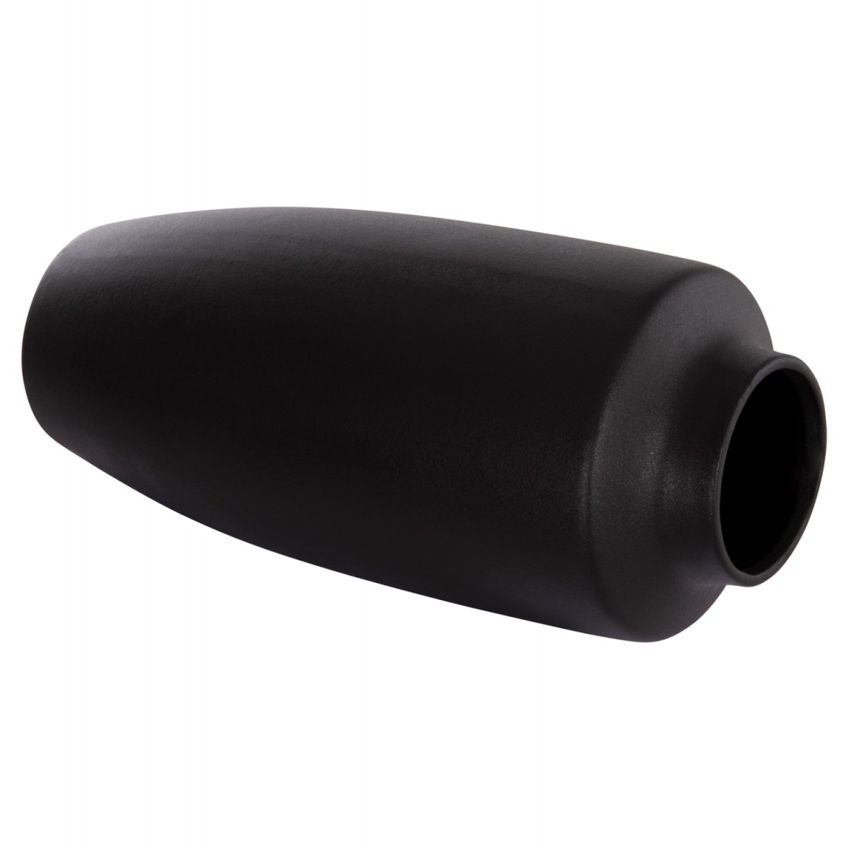 ΕΠΙΤΡΑΠΕΖΙΟ ΚΕΡΑΜΙΚΟ ΔΙΑΚΟΣΜΗΤΙΚΟ ΒΑΖΟ GALAD HM4587.02 ΜΑΥΡΟ ΜΑΤ Φ17,5x40Υ εκ.