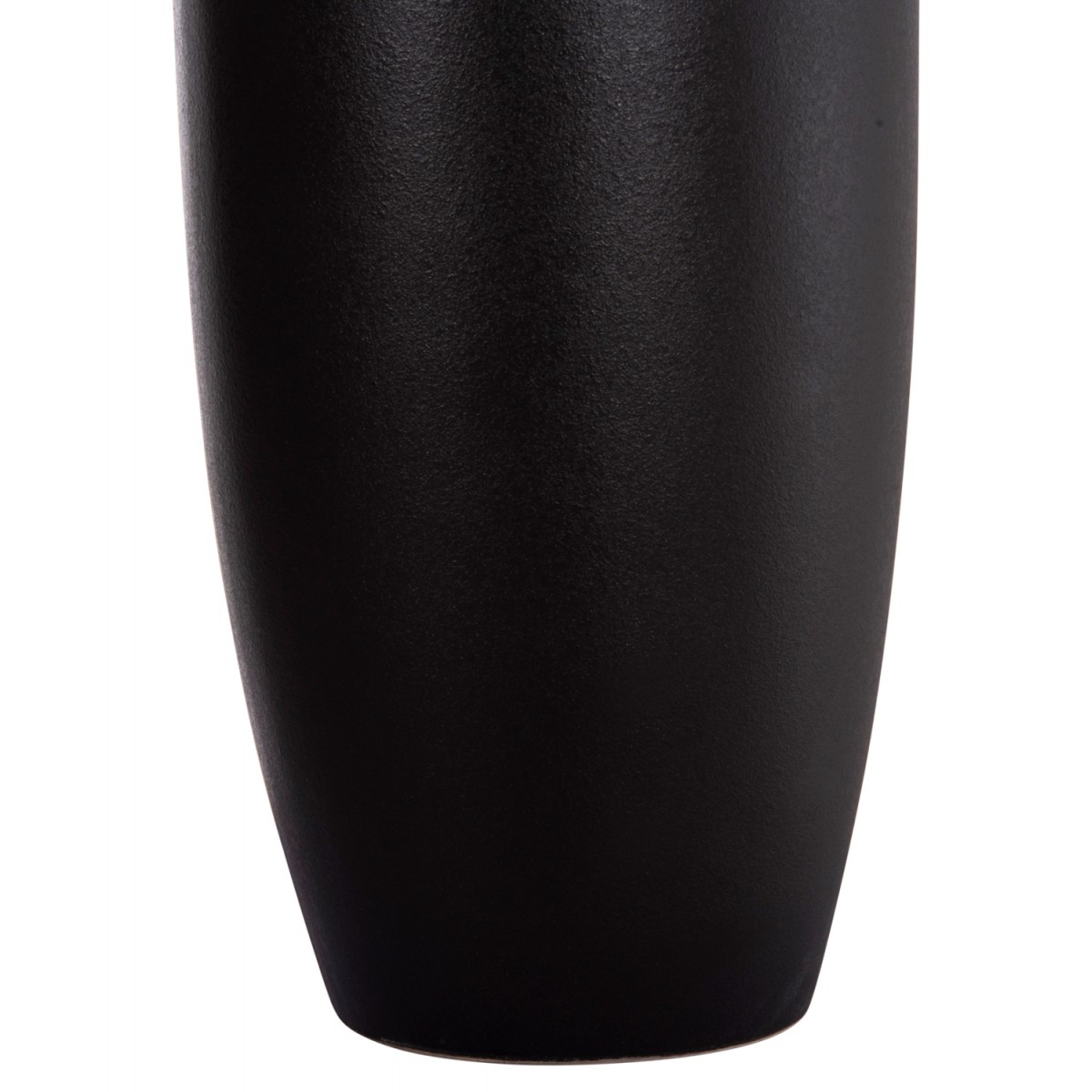 ΕΠΙΤΡΑΠΕΖΙΟ ΚΕΡΑΜΙΚΟ ΔΙΑΚΟΣΜΗΤΙΚΟ ΒΑΖΟ GALAD HM4587.02 ΜΑΥΡΟ ΜΑΤ Φ17,5x40Υ εκ.