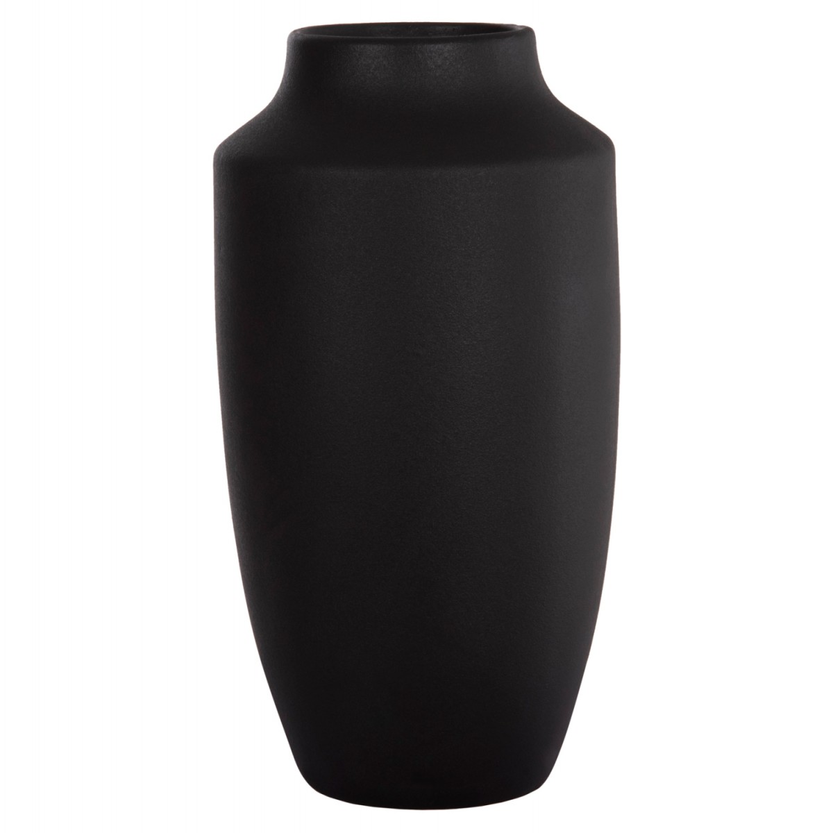 ΕΠΙΤΡΑΠΕΖΙΟ ΚΕΡΑΜΙΚΟ ΔΙΑΚΟΣΜΗΤΙΚΟ ΒΑΖΟ GALAD HM4588.02 ΜΑΥΡΟ ΜΑΤ Φ16x32Υεκ