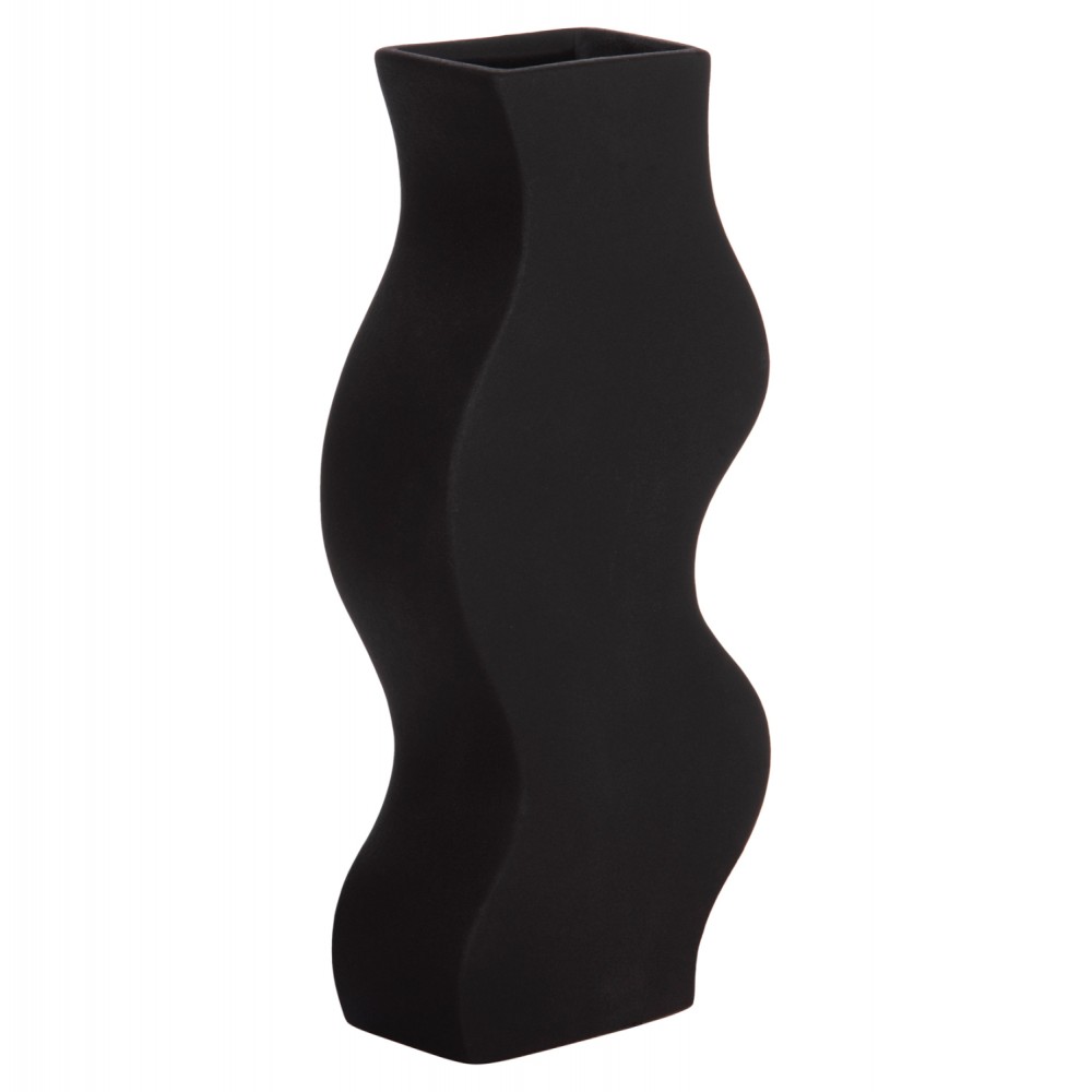 ΕΠΙΤΡΑΠΕΖΙΟ ΚΕΡΑΜΙΚΟ ΔΙΑΚΟΣΜΗΤΙΚΟ ΣΕΙΡΑ SEBOR HM4589.02 ΜΑΥΡΟ ΜΑΤ 14x6.5x30Υεκ