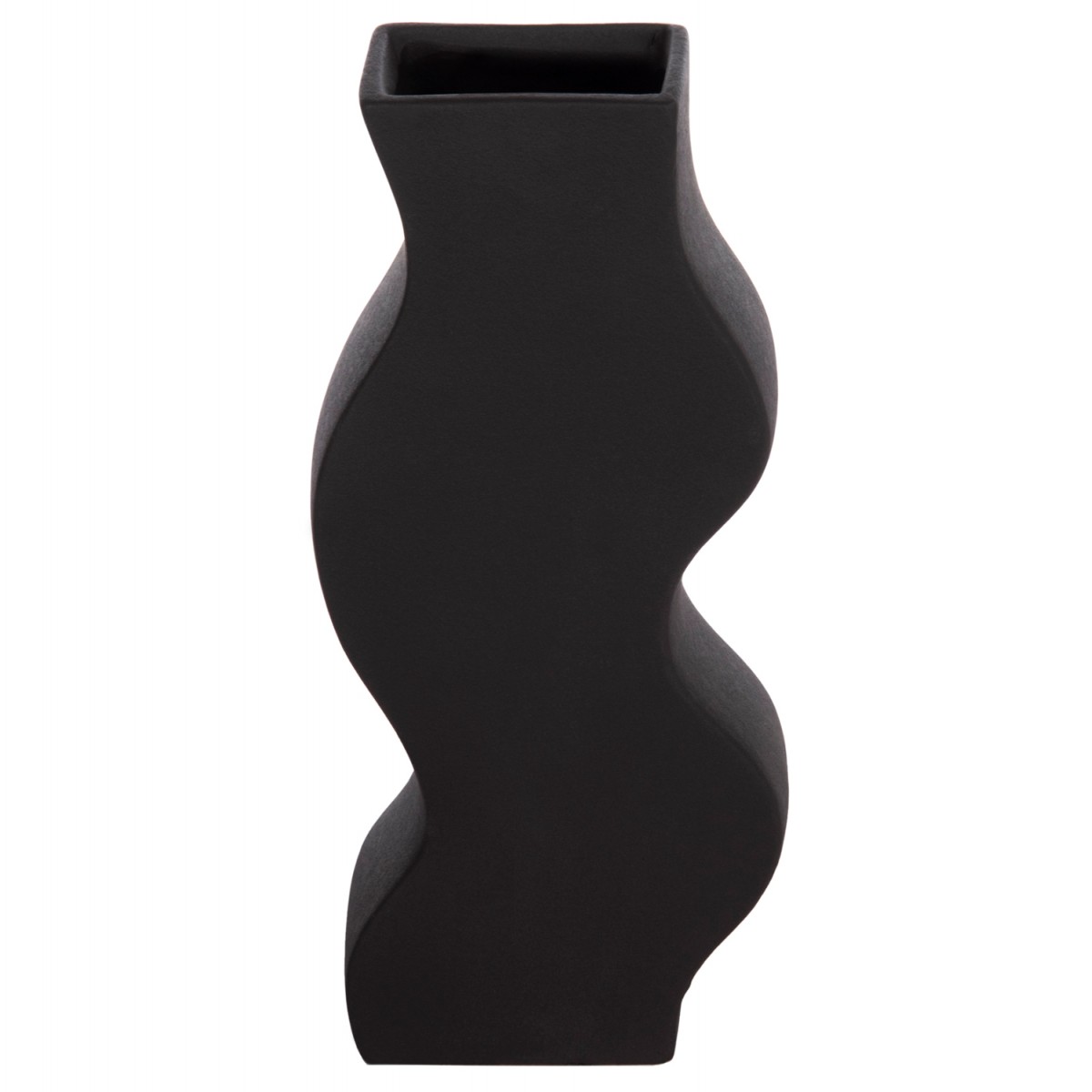 ΕΠΙΤΡΑΠΕΖΙΟ ΚΕΡΑΜΙΚΟ ΔΙΑΚΟΣΜΗΤΙΚΟ ΣΕΙΡΑ SEBOR HM4589.02 ΜΑΥΡΟ ΜΑΤ 14x6.5x30Υεκ