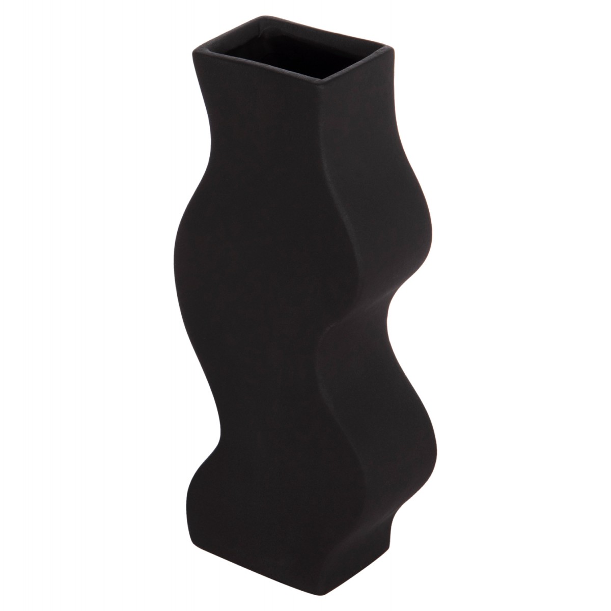 ΕΠΙΤΡΑΠΕΖΙΟ ΚΕΡΑΜΙΚΟ ΔΙΑΚΟΣΜΗΤΙΚΟ ΣΕΙΡΑ SEBOR HM4589.02 ΜΑΥΡΟ ΜΑΤ 14x6.5x30Υεκ