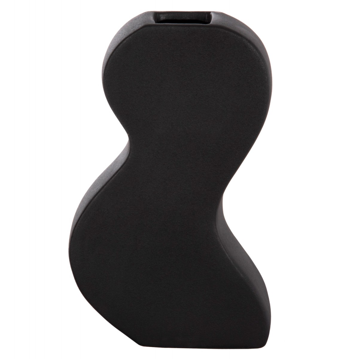 ΕΠΙΤΡΑΠΕΖΙΟ ΚΕΡΑΜΙΚΟ ΔΙΑΚΟΣΜΗΤΙΚΟ ΣΕΙΡΑ SEBOR HM4590.02 MATTE BLACK 13x6x22Υεκ