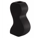 ΕΠΙΤΡΑΠΕΖΙΟ ΚΕΡΑΜΙΚΟ ΔΙΑΚΟΣΜΗΤΙΚΟ ΣΕΙΡΑ SEBOR HM4590.02 MATTE BLACK 13x6x22Υεκ