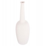 ΕΠΙΤΡΑΠΕΖΙΟ ΚΕΡΑΜΙΚΟ ΔΙΑΚΟΣΜΗΤΙΚΟ ELENDIL HM4591.01 ΥΠΟΛΕΥΚΟ ΚΡΥΣΤΑΛΛΙΚΟ Φ12x39.5Υεκ