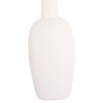 ΕΠΙΤΡΑΠΕΖΙΟ ΚΕΡΑΜΙΚΟ ΔΙΑΚΟΣΜΗΤΙΚΟ ELENDIL HM4591.01 ΥΠΟΛΕΥΚΟ ΚΡΥΣΤΑΛΛΙΚΟ Φ12x39.5Υεκ