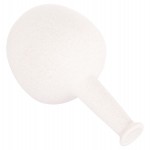 ΕΠΙΤΡΑΠΕΖΙΟ ΚΕΡΑΜΙΚΟ ΔΙΑΚΟΣΜΗΤΙΚΟ ELENDIL HM4593.01 ΥΠΟΛΕΥΚΟ ΚΡΥΣΤΑΛΛΙΚΟ Φ15x25Υεκ