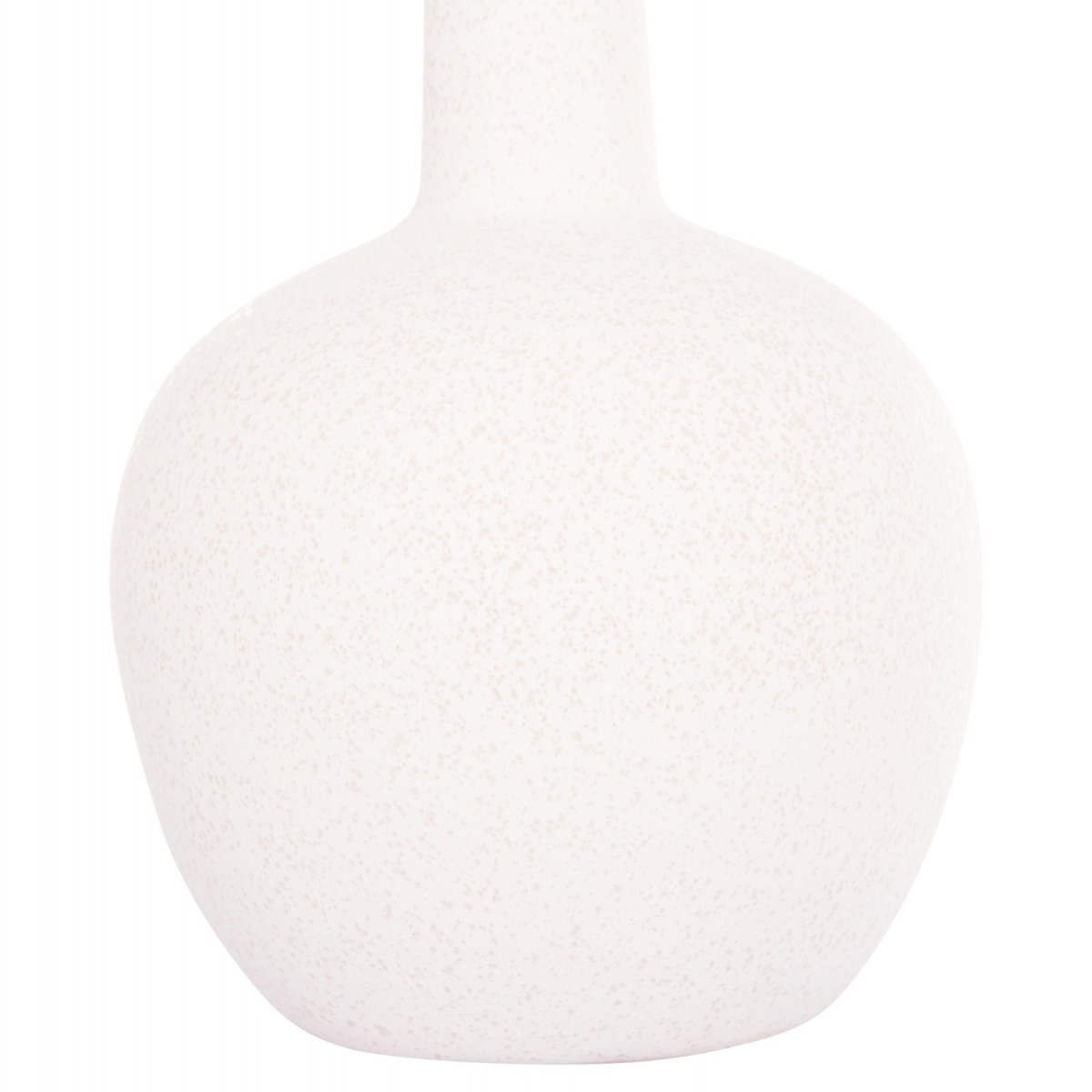 ΕΠΙΤΡΑΠΕΖΙΟ ΚΕΡΑΜΙΚΟ ΔΙΑΚΟΣΜΗΤΙΚΟ ELENDIL HM4593.01 ΥΠΟΛΕΥΚΟ ΚΡΥΣΤΑΛΛΙΚΟ Φ15x25Υεκ