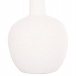 ΕΠΙΤΡΑΠΕΖΙΟ ΚΕΡΑΜΙΚΟ ΔΙΑΚΟΣΜΗΤΙΚΟ ELENDIL HM4593.01 ΥΠΟΛΕΥΚΟ ΚΡΥΣΤΑΛΛΙΚΟ Φ15x25Υεκ