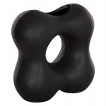 ΕΠΙΤΡΑΠΕΖΙΟ ΚΕΡΑΜΙΚΟ ΔΙΑΚΟΣΜΗΤΙΚΟ SEBOR HM4594.02 ΜΑΥΡΟ ΜΑΤ 18x9x18Υεκ