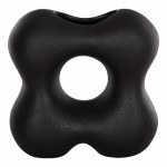 ΕΠΙΤΡΑΠΕΖΙΟ ΚΕΡΑΜΙΚΟ ΔΙΑΚΟΣΜΗΤΙΚΟ SEBOR HM4594.02 ΜΑΥΡΟ ΜΑΤ 18x9x18Υεκ