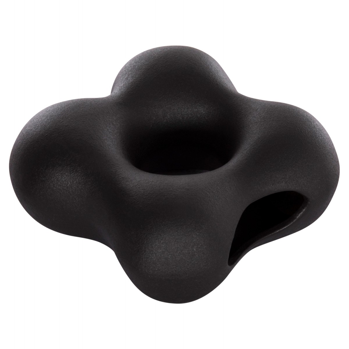 ΕΠΙΤΡΑΠΕΖΙΟ ΚΕΡΑΜΙΚΟ ΔΙΑΚΟΣΜΗΤΙΚΟ SEBOR HM4594.02 ΜΑΥΡΟ ΜΑΤ 18x9x18Υεκ