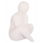 ΕΠΙΤΡΑΠΕΖΙΟ ΚΕΡΑΜΙΚΟ ΔΙΑΚΟΣΜΗΤΙΚΟ HUMANS HM4595 ΚΡΥΣΤΑΛΛ.ΥΠΟΛΕΥΚΟ 12x14x20Υ εκ.