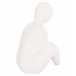 ΕΠΙΤΡΑΠΕΖΙΟ ΚΕΡΑΜΙΚΟ ΔΙΑΚΟΣΜΗΤΙΚΟ HUMANS HM4595 ΚΡΥΣΤΑΛΛ.ΥΠΟΛΕΥΚΟ 12x14x20Υ εκ.