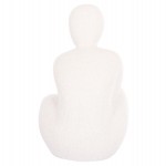 ΕΠΙΤΡΑΠΕΖΙΟ ΚΕΡΑΜΙΚΟ ΔΙΑΚΟΣΜΗΤΙΚΟ HUMANS HM4595 ΚΡΥΣΤΑΛΛ.ΥΠΟΛΕΥΚΟ 12x14x20Υ εκ.