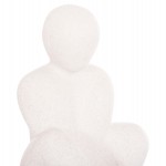 ΕΠΙΤΡΑΠΕΖΙΟ ΚΕΡΑΜΙΚΟ ΔΙΑΚΟΣΜΗΤΙΚΟ HUMANS HM4595 ΚΡΥΣΤΑΛΛ.ΥΠΟΛΕΥΚΟ 12x14x20Υ εκ.