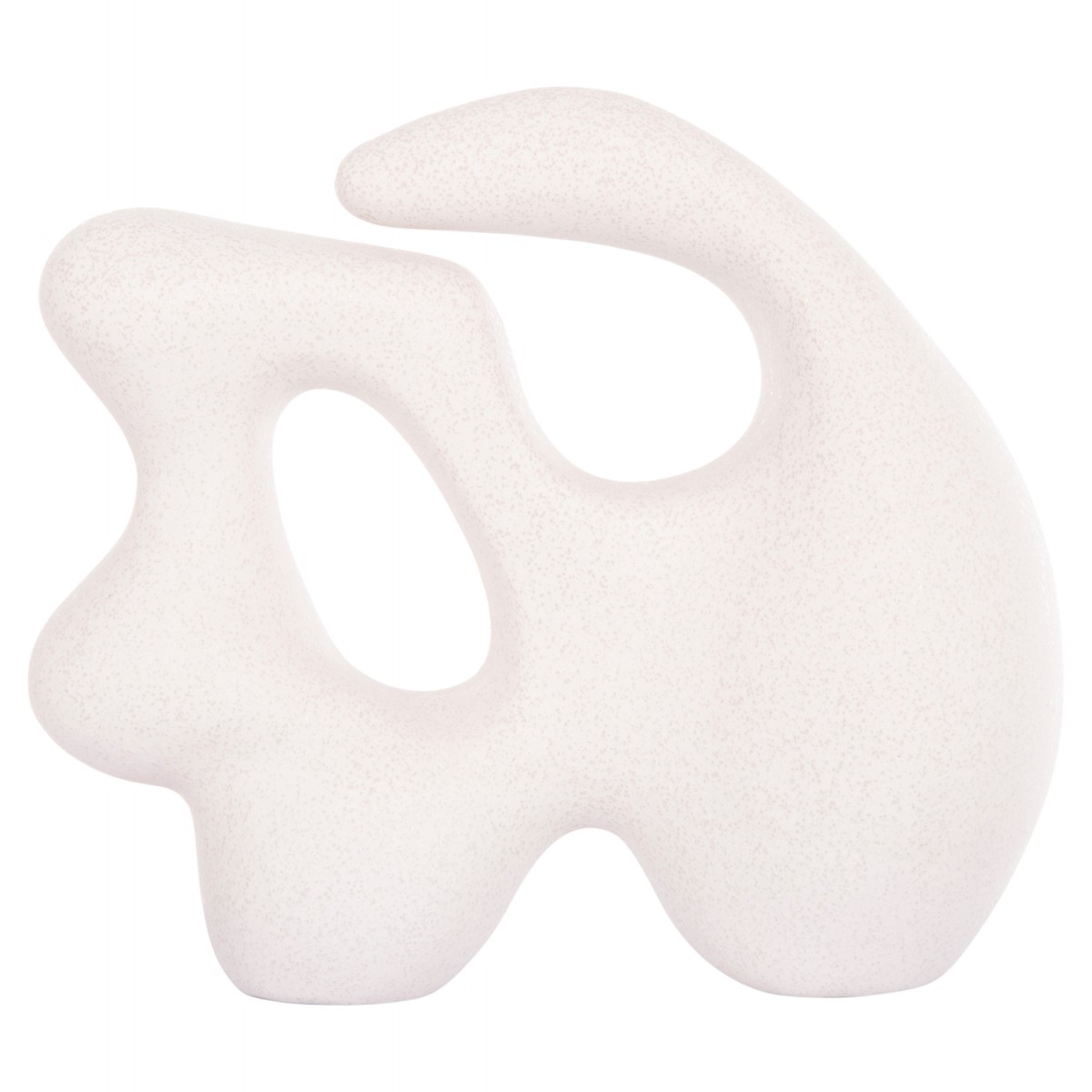 ΕΠΙΤΡΑΠΕΖΙΟ ΚΕΡΑΜΙΚΟ ΔΙΑΚΟΣΜΗΤΙΚΟ ΣΕΙΡΑ ISIL HM4596 ΚΡΥΣΤΑΛΛ.ΥΠΟΛΕΥΚΟ 33x14x29Υ εκ