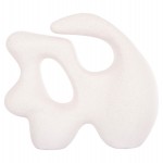 ΕΠΙΤΡΑΠΕΖΙΟ ΚΕΡΑΜΙΚΟ ΔΙΑΚΟΣΜΗΤΙΚΟ ΣΕΙΡΑ ISIL HM4596 ΚΡΥΣΤΑΛΛ.ΥΠΟΛΕΥΚΟ 33x14x29Υ εκ