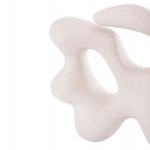 ΕΠΙΤΡΑΠΕΖΙΟ ΚΕΡΑΜΙΚΟ ΔΙΑΚΟΣΜΗΤΙΚΟ ΣΕΙΡΑ ISIL HM4596 ΚΡΥΣΤΑΛΛ.ΥΠΟΛΕΥΚΟ 33x14x29Υ εκ