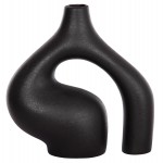 ΕΠΙΤΡΑΠΕΖΙΟ ΚΕΡΑΜΙΚΟ ΔΙΑΚΟΣΜΗΤΙΚΟ ISIL HM4597.02 ΜΑΥΡΟ ΜΑΤ 29x11x29Υεκ