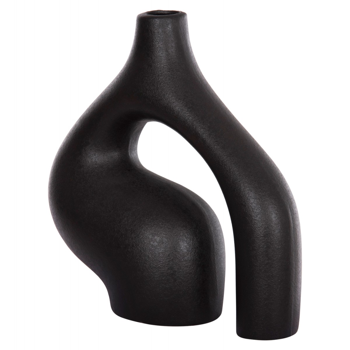 ΕΠΙΤΡΑΠΕΖΙΟ ΚΕΡΑΜΙΚΟ ΔΙΑΚΟΣΜΗΤΙΚΟ ISIL HM4597.02 ΜΑΥΡΟ ΜΑΤ 29x11x29Υεκ