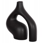 ΕΠΙΤΡΑΠΕΖΙΟ ΚΕΡΑΜΙΚΟ ΔΙΑΚΟΣΜΗΤΙΚΟ ISIL HM4597.02 ΜΑΥΡΟ ΜΑΤ 29x11x29Υεκ