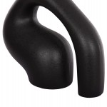 ΕΠΙΤΡΑΠΕΖΙΟ ΚΕΡΑΜΙΚΟ ΔΙΑΚΟΣΜΗΤΙΚΟ ISIL HM4597.02 ΜΑΥΡΟ ΜΑΤ 29x11x29Υεκ